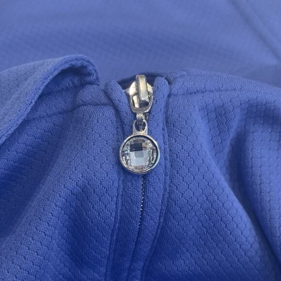 Daily Sports Women's Blue Polo Size Medium - Picture 3 of 6